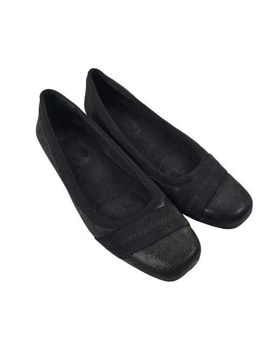 Mootsies Tootsies Shoes - Mootsies Tootsies Modorchester Loafers Womens 10M Flats Black Fabric Shoes